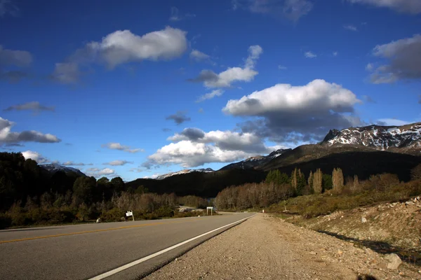 stock image The seven lakes road