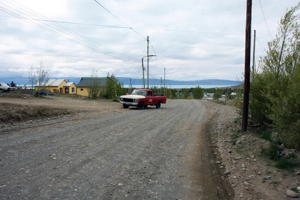 stock image El Calafate town view