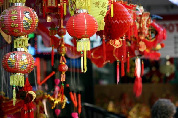 stock image Chinatown market store