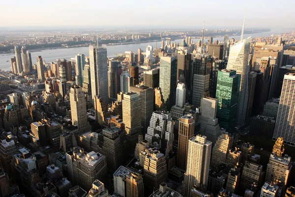 Vista aérea de Nova Iorque — Fotografia de Stock