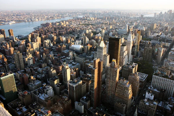 Luftaufnahme von New York — Stockfoto