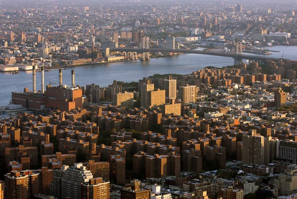 stock image Aerial view of New York