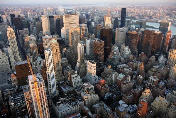 Vue aérienne de New York — Photo