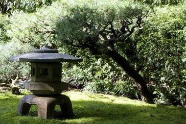 Japanese garden clipart