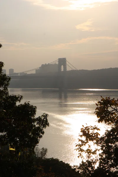 Вид на мост Вашингтона — стоковое фото
