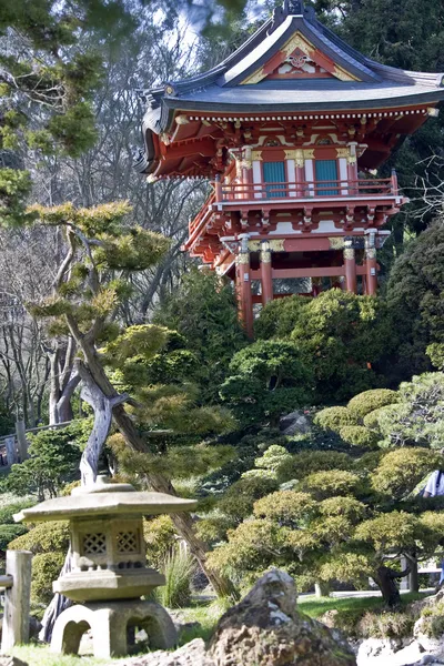 Japanese garden Royalty Free Stock Photos