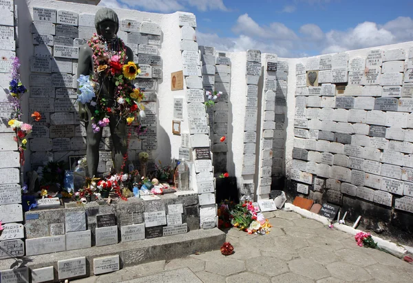 Памятник индейцам в Чили — стоковое фото
