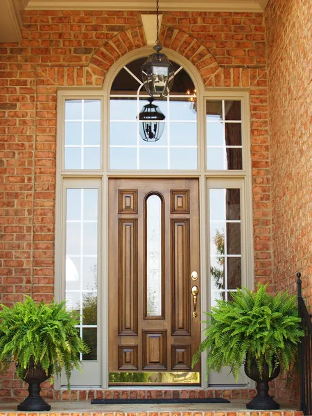 Front Entrance in Brick — Stock Photo, Image