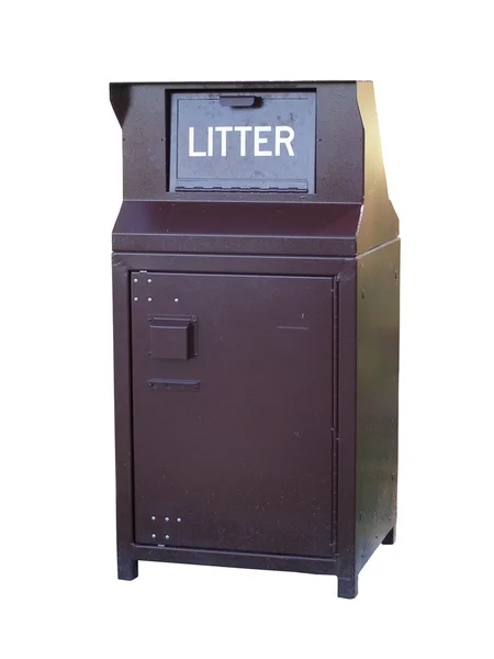 stock image Isolated Litter Bin