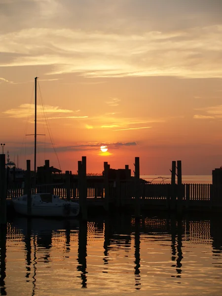 stock image Sunset Marina