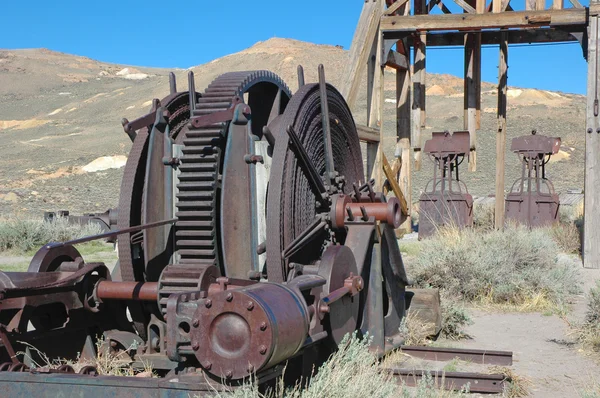古い鉱山機械 — ストック写真