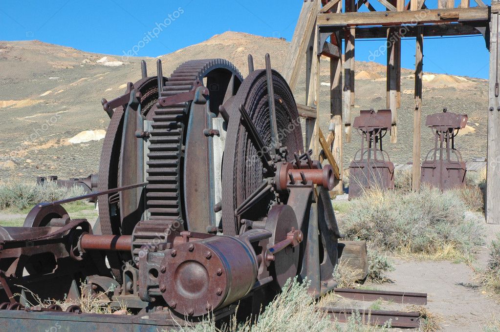 Old Mining Equipment — Stock Photo © Donfink #2773599