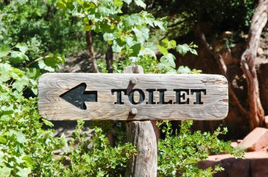 Toilet Sign clipart