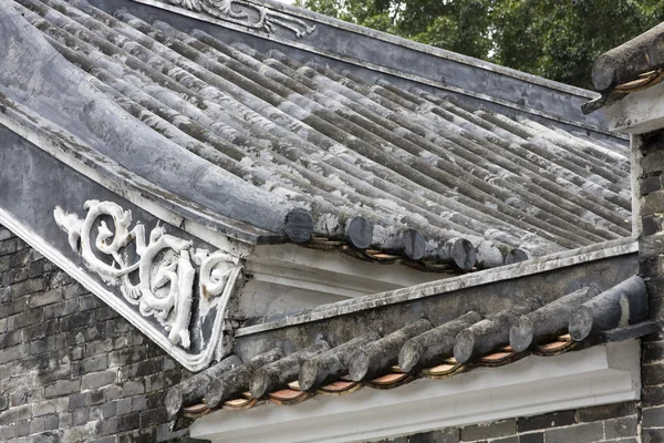 Dachy chińskie płytki — Zdjęcie stockowe