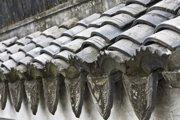 stock image Chinese tiles roofs
