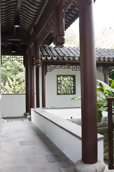 中国瓷砖屋顶 — 图库照片
