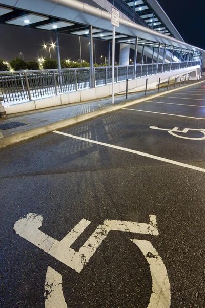 Wheelchair overpass — Stock Photo, Image
