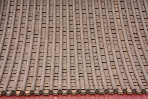 Dachziegel im chinesischen Stil. — Stockfoto
