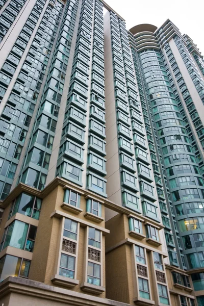 Hong Kong habitação bloco de apartamentos — Fotografia de Stock