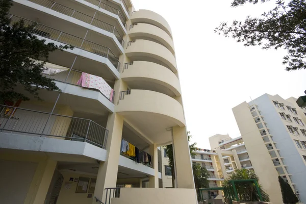 홍콩 공공 주택 아파트 블록 — 스톡 사진