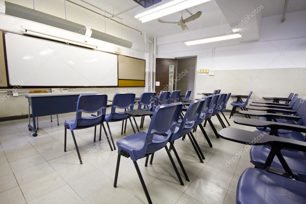 Empty Classroom Stock Photo By C Cozyta