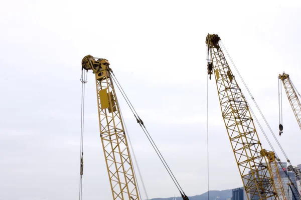 Two hook of harbor crane — Stock Photo, Image