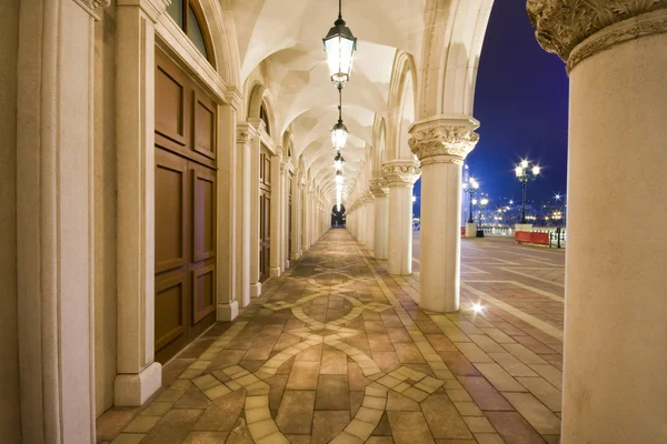 Korridor im europäischen Stil in Macau — Stockfoto