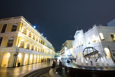 Largo do Senado, Senado Square, Macau clipart