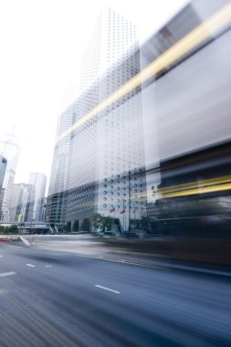 Hong Kong şehir trafiğine