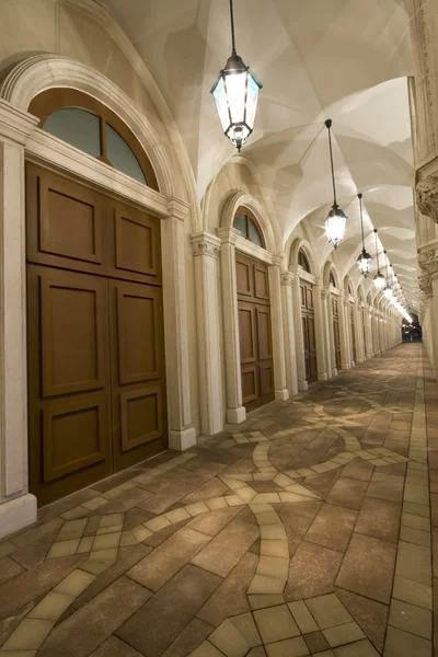 Korridor im europäischen Stil in Macau — Stockfoto