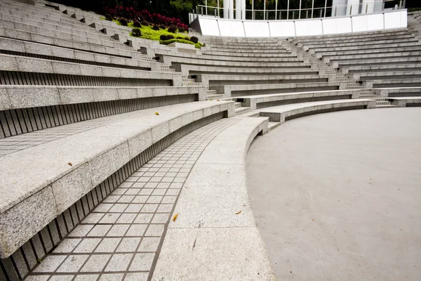 Praça e escada — Fotografia de Stock