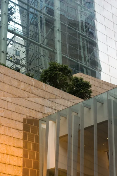 현대 건물의 클로즈업 — 스톡 사진