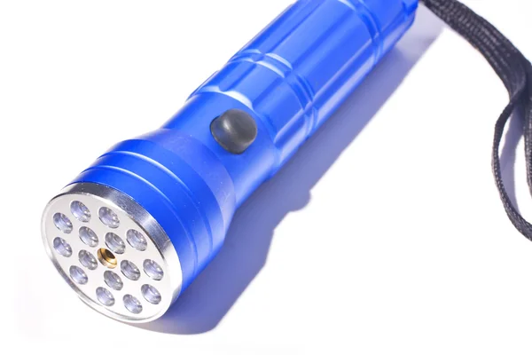 파란색 플라스틱 주머니 램프 — 스톡 사진