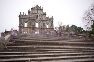 Cathedral of Saint Paul in Macao (Sao Paulo Chu clipart