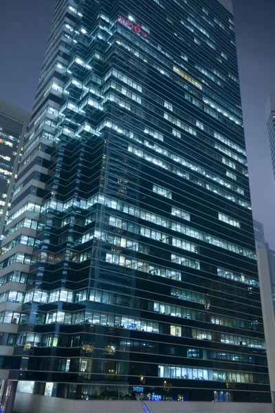 香港岛上的建筑物的现代摩天大楼 — 图库照片