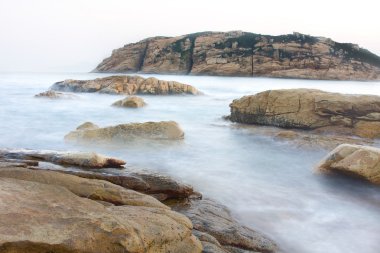 güzel deniz manzarası. doğanın kompozisyon.