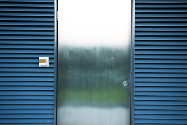Steel door — Stock Photo, Image