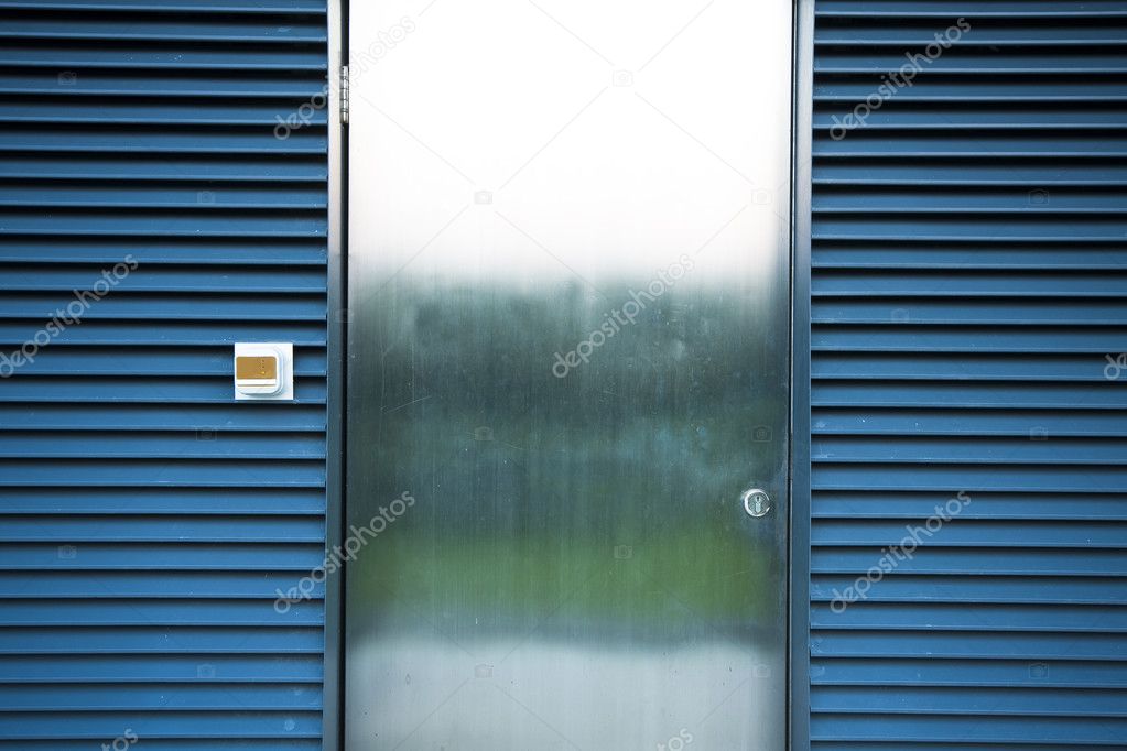 Steel door