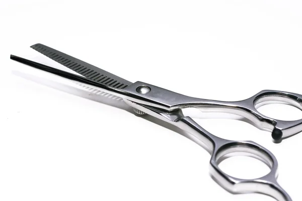 Specjalne nożyczki do pracy u fryzjera — Zdjęcie stockowe