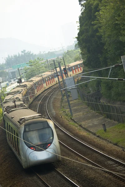 Modern passenger train — Stock Photo, Image