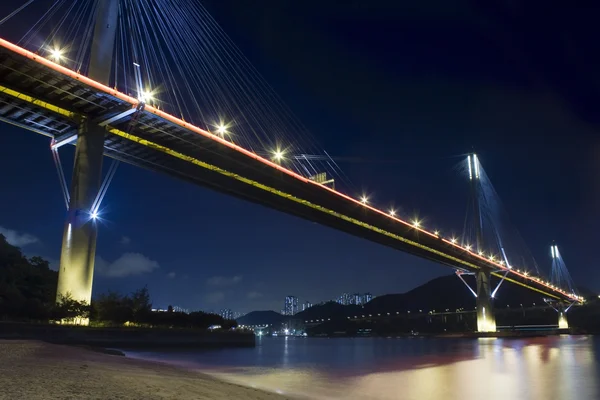 Мост Тин Кау в Гонконге — стоковое фото