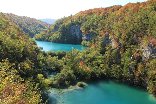 Lakes in Plitvice National Park — Stock Photo, Image