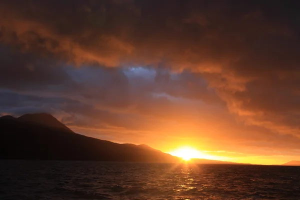 Karayiplerde Günbatımı — Stok fotoğraf