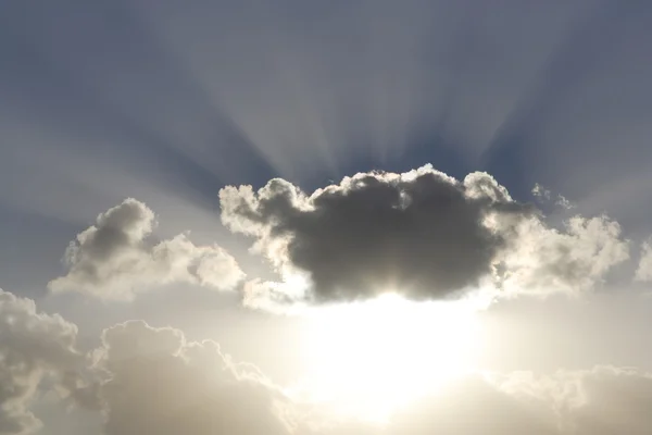 Güneş ışığı milleri — Stok fotoğraf