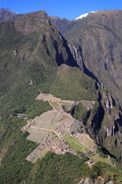 Machu Picchu Panorama clipart