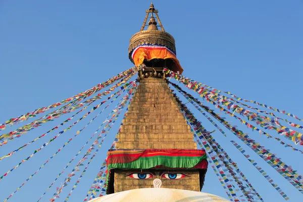 Haut de stupa bouddhiste — Photo