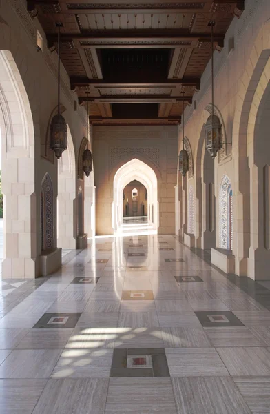 Arcade in mosque — Stock Photo, Image