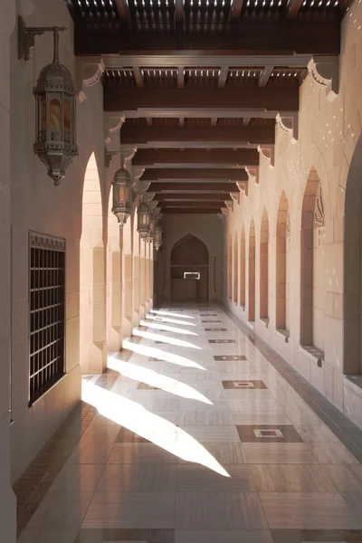 Arkade in Moschee — Stockfoto