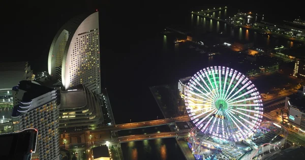 Yokohama stad in japan — Stockfoto