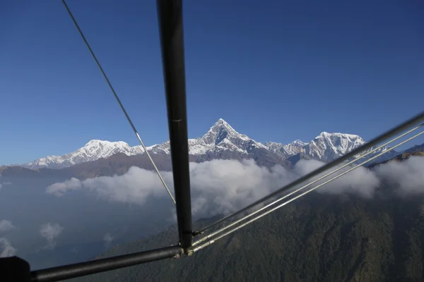安纳布尔纳，喜马拉雅山 图库照片